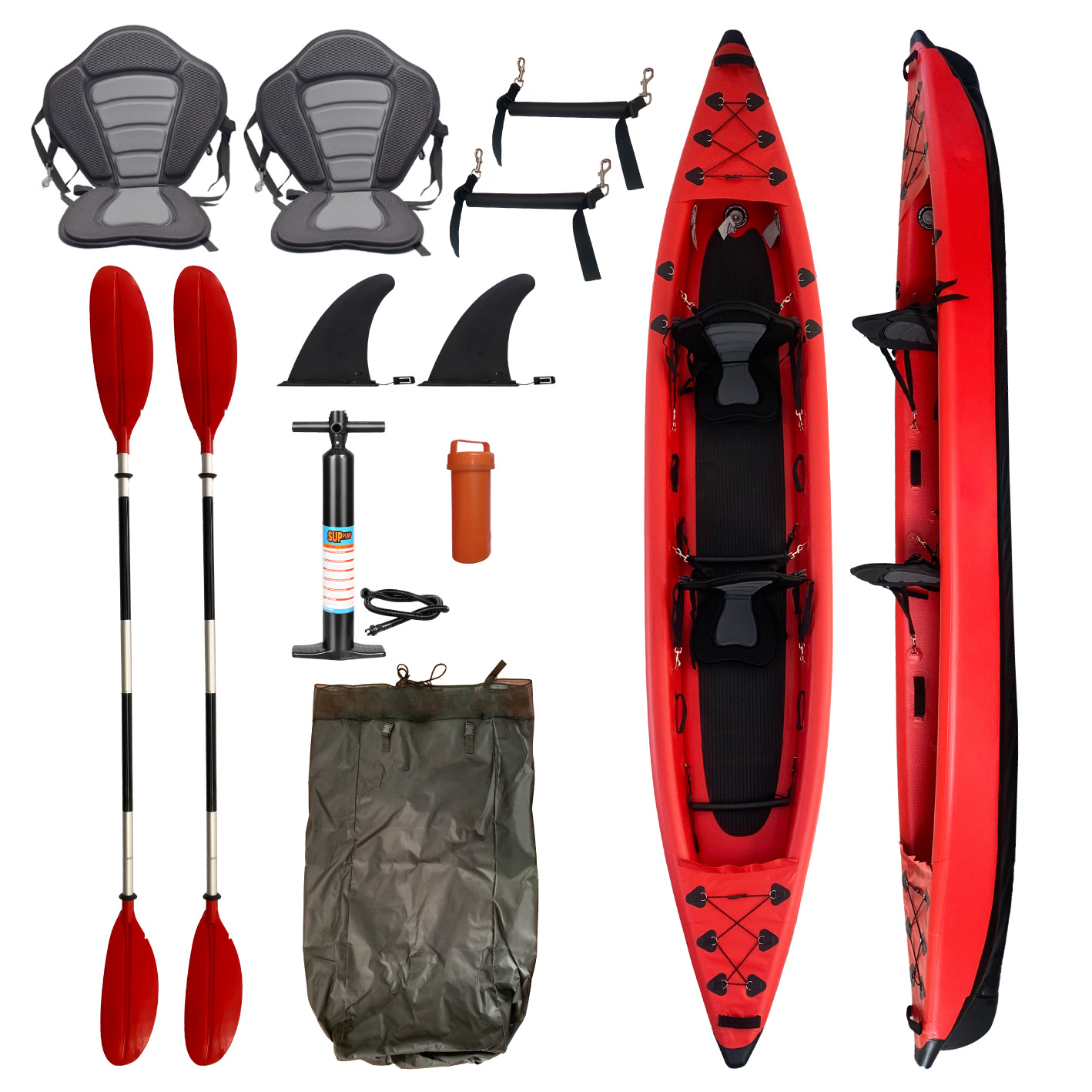 Outdoor Adventure Kayak - Kayak gonfiabile doppio Kaya, barca per