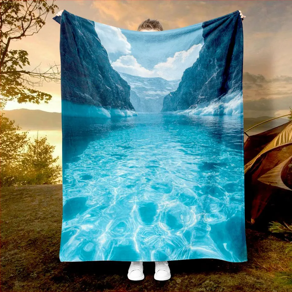 Outdoor Adventure Ideas - Crystal Lake Mountain View Coperta Natura