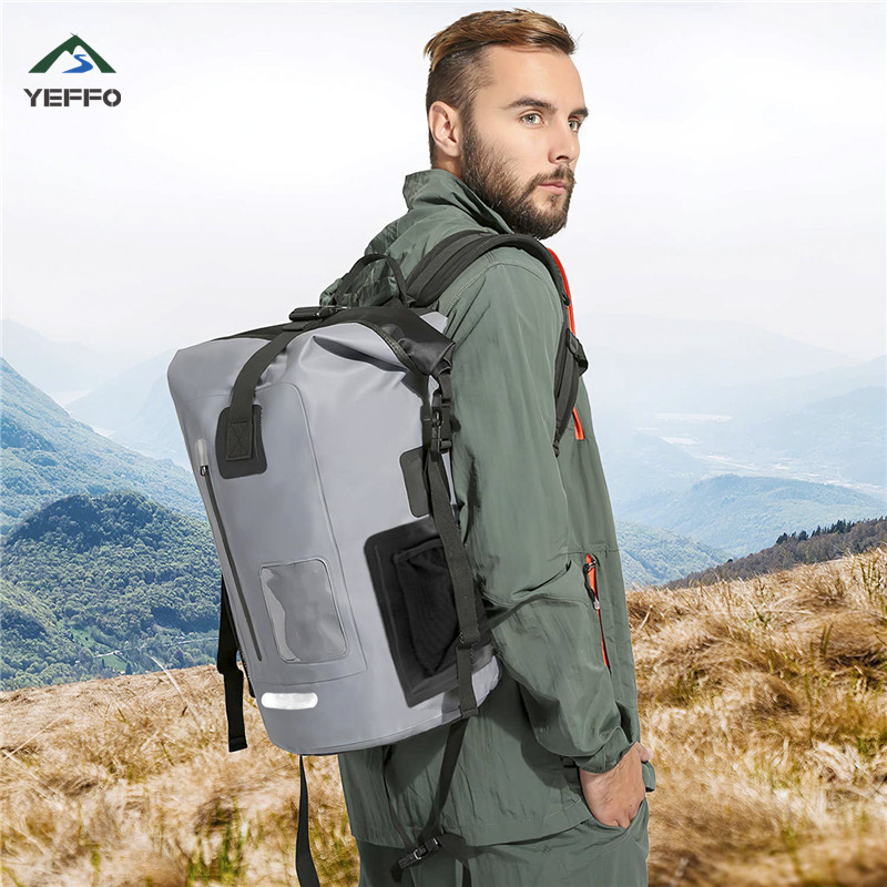 Outdoor Adventure Kayak - Zaino Impermeabile Rolltop 35/55L in PVC