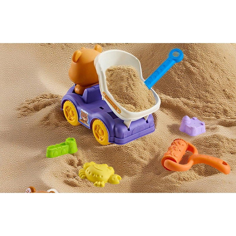 Outdoor Adventure With Kids - 1 set giocattoli da spiaggia sabbia