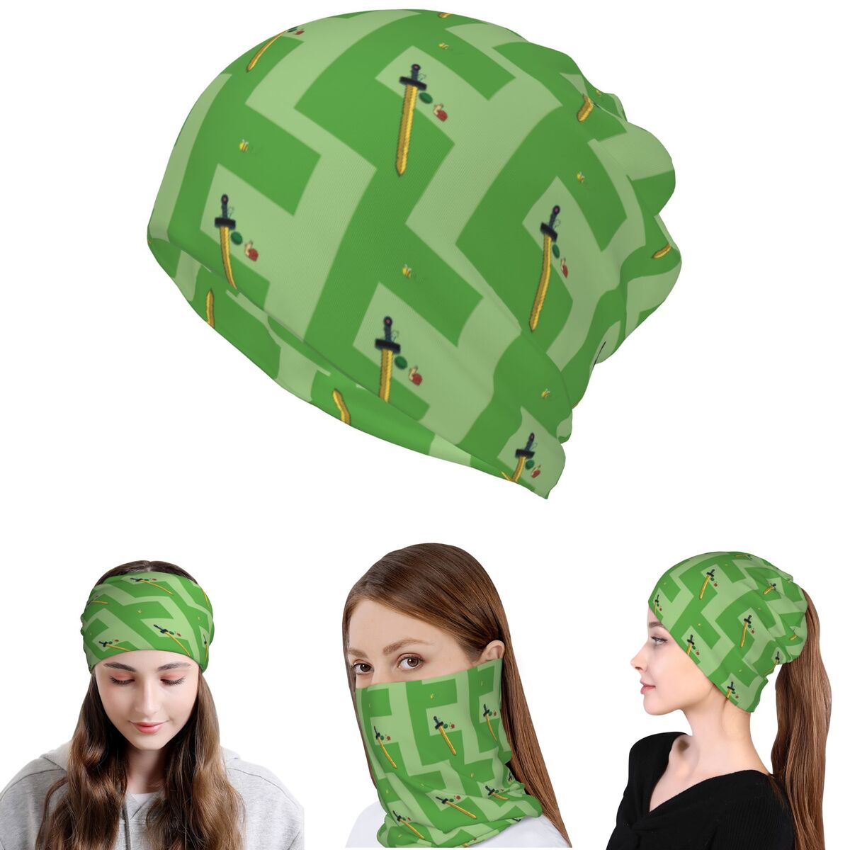 Outdoor Adventure For Adults - Finn The Human Adventurer Bandana, scaldacollo,