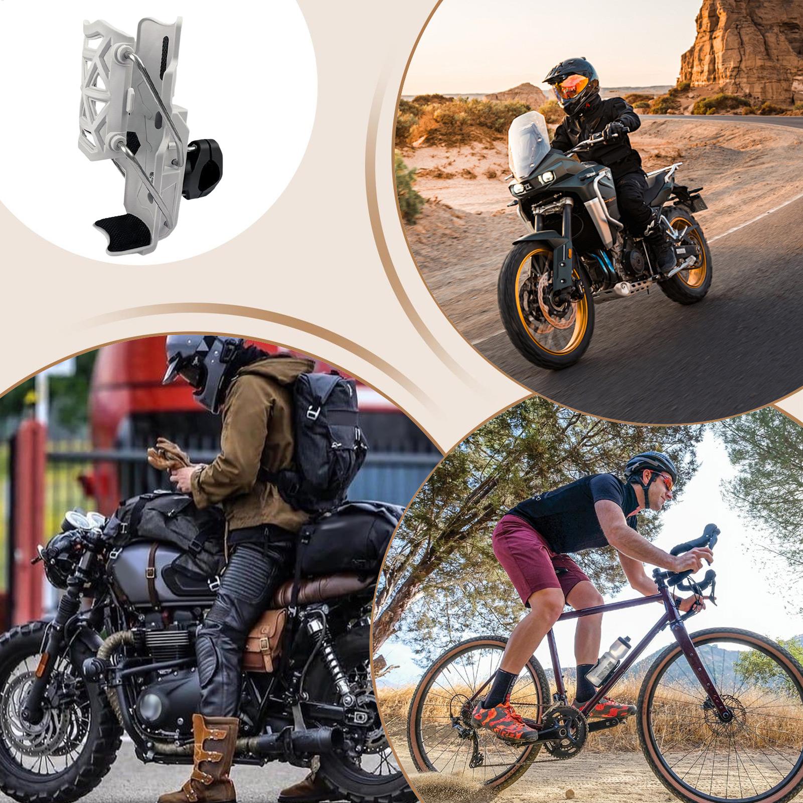 Outdoor Adventure Races - Portabicchieri per moto Portabottiglie regolabile per