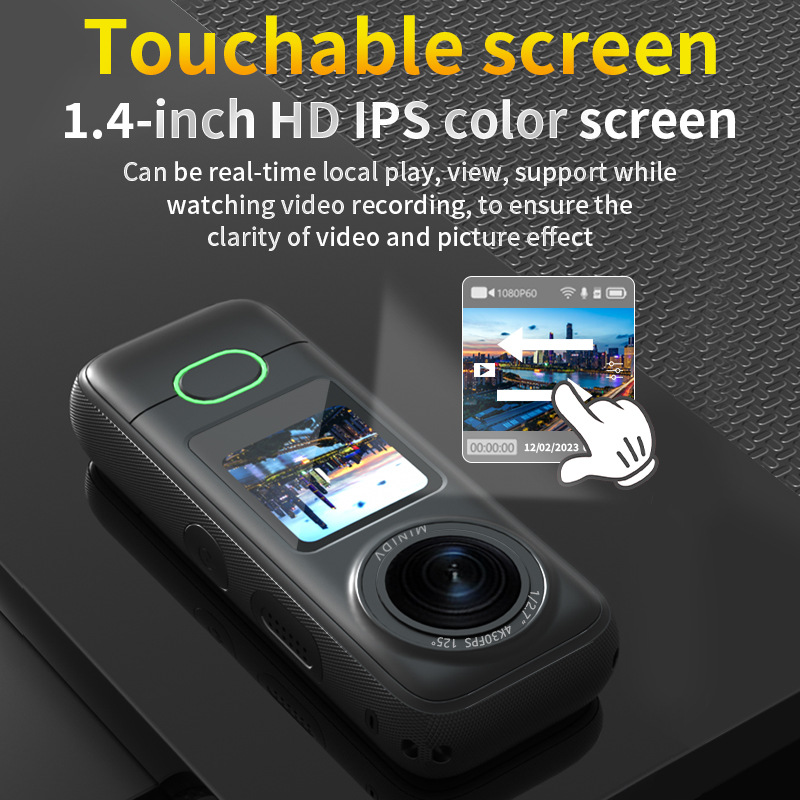 Outdoor Adventure Series - Videocamera Sportiva 4K per Esterni, Videocamera