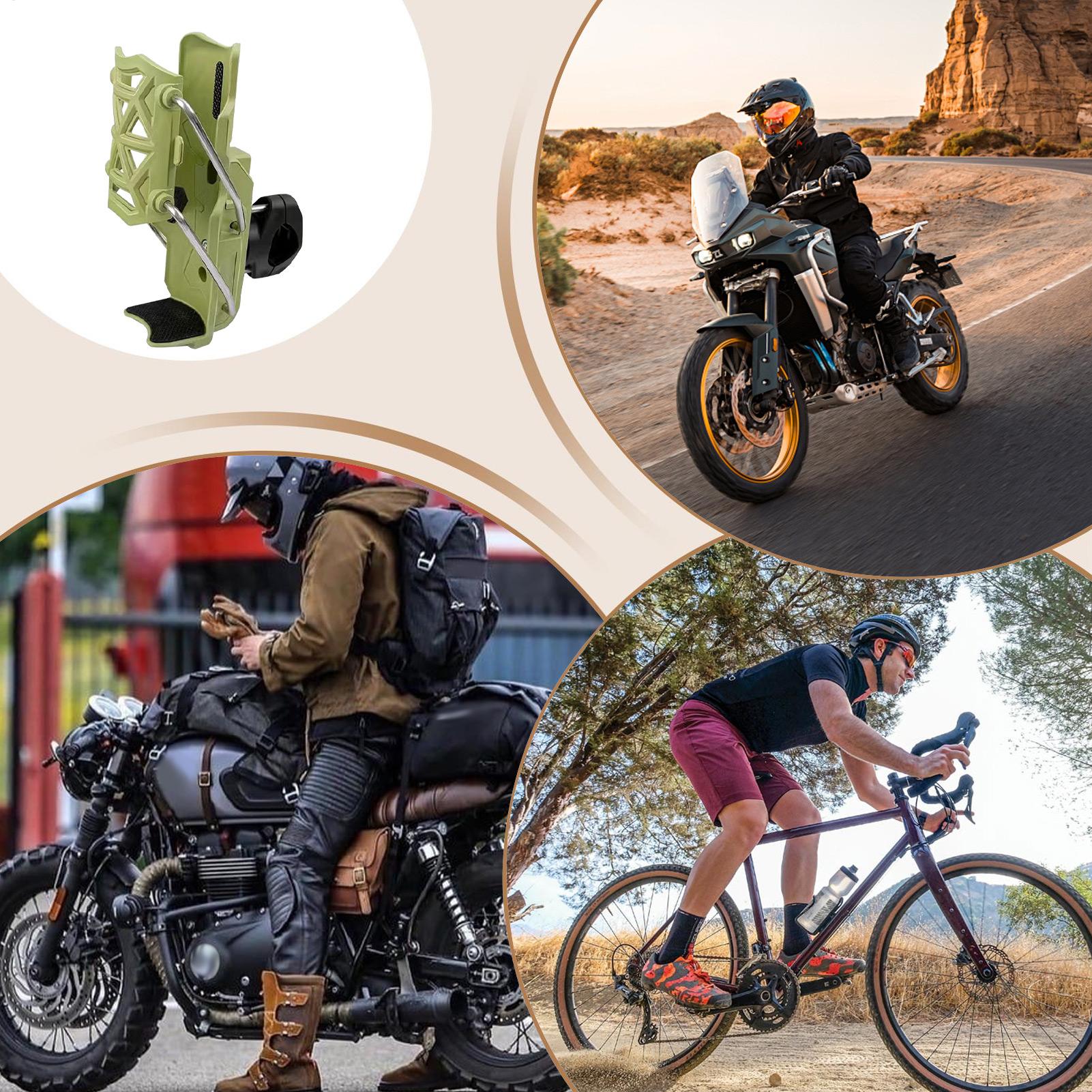 Outdoor Adventure Races - Portabevande per moto Portaborraccia regolabile per