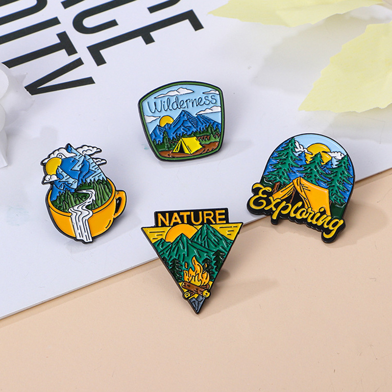 Outdoor Adventure Series - Emblema della serie da campeggio all'aperto,