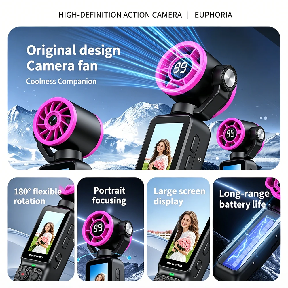 Videocamera tascabile con vent - Outdoor Adventure Series recensione e prezzo