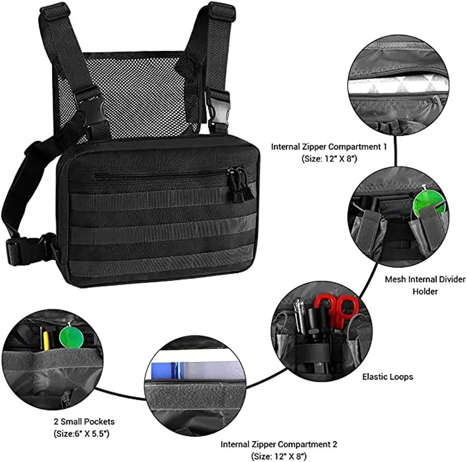 Borsa pettorale tattica da est - Outdoor Adventure Ideas recensione e prezzo