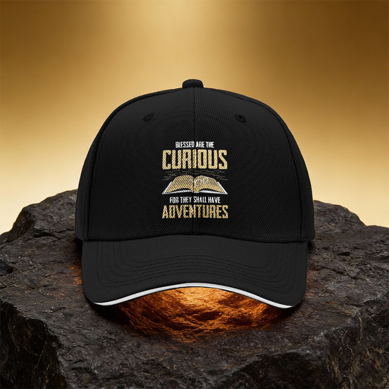 Cappello con motivo a occhiali - Outdoor Adventure Books For Adults recensione e prezzo