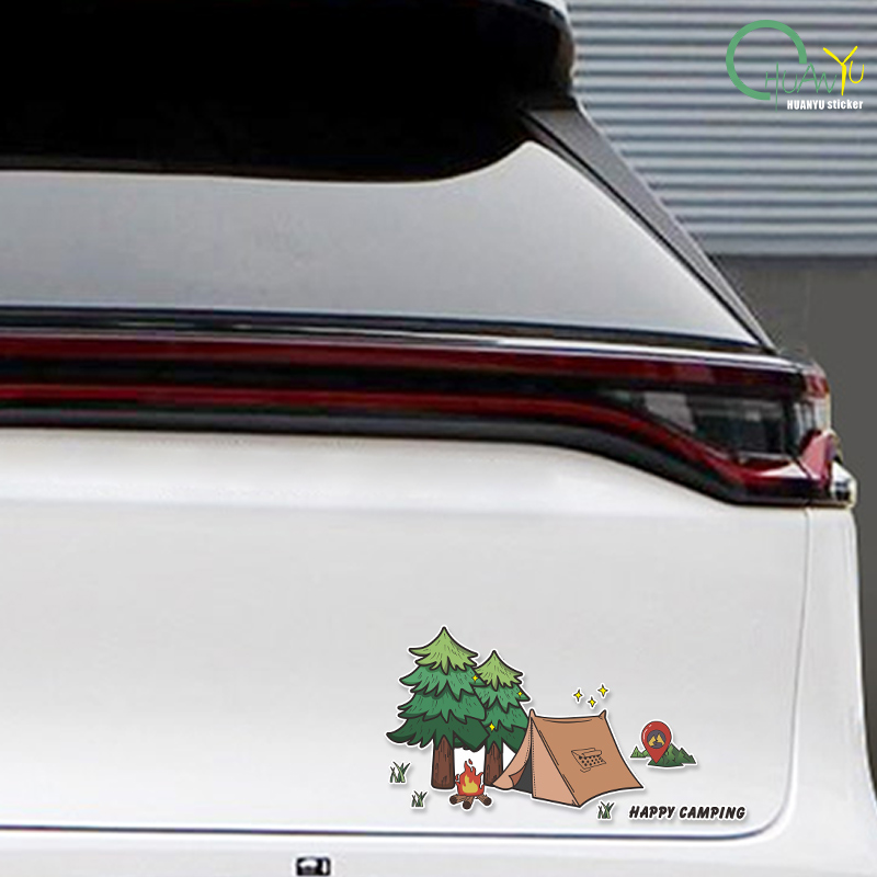 Adesivo per auto da campeggio  - Outdoor Adventure Center recensione e prezzo