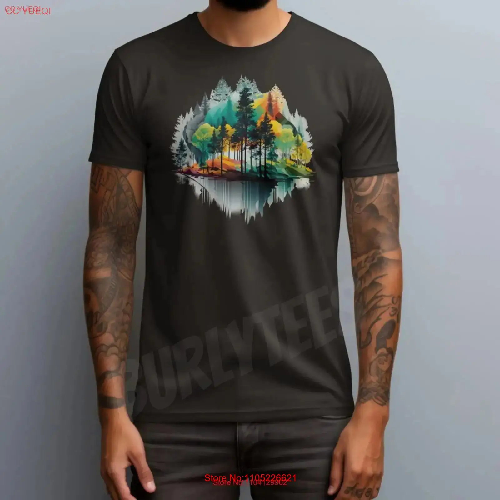 T-shirt Stile Foresta Ispirata - Outdoor Adventure Ideas recensione e prezzo