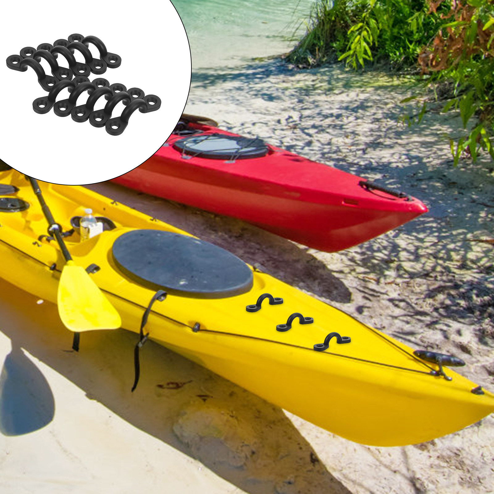 Kit di 20 Pezzi Occhielli di A - Outdoor Adventure Kayak recensione e prezzo