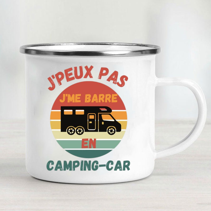 Campeggio auto smalto tazza av - Outdoor Adventure Ideas recensione e prezzo