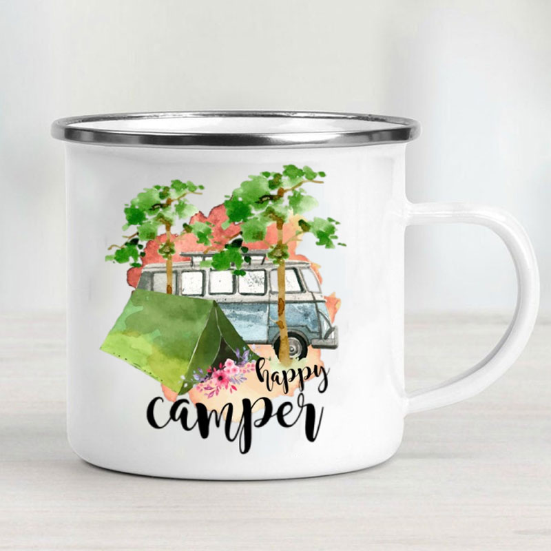 Campeggio auto smalto tazza av - Outdoor Adventure Ideas recensione e prezzo