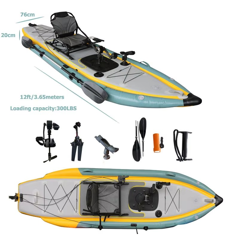 Kayak Gonfiabile a Pedali da 1 - Outdoor Adventure Kayak recensione e prezzo